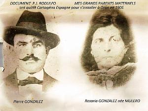 1899 environ , mes Grands-Parents Maternels